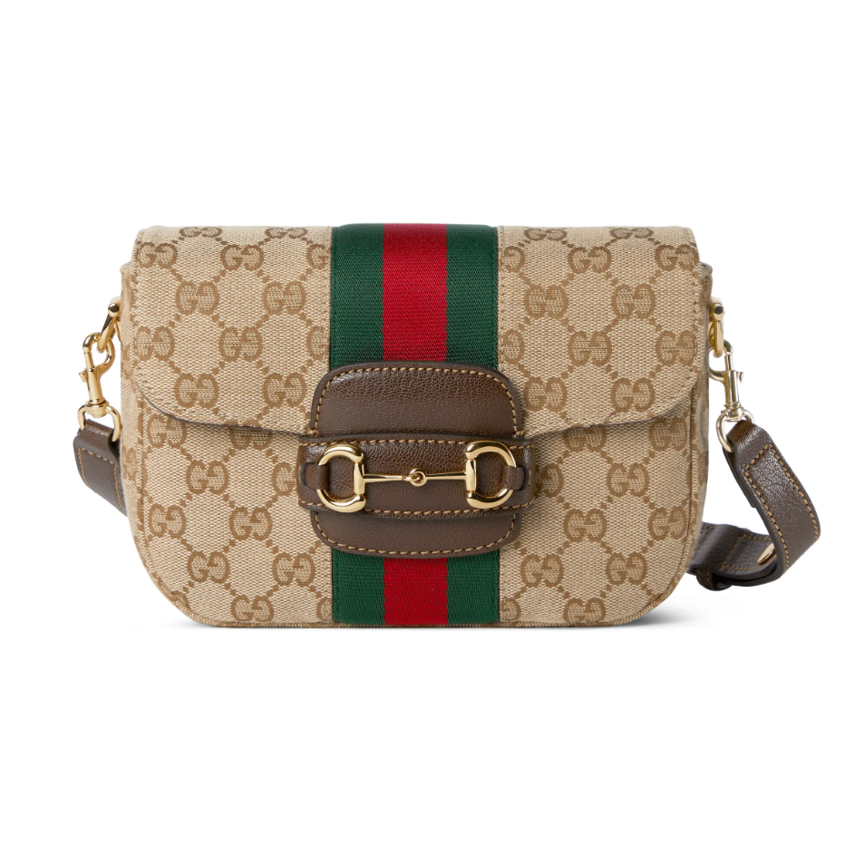 Gucci Horsebit 1955系列小号肩背包